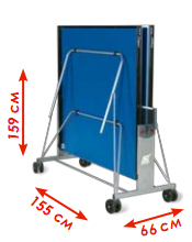 картинка Стол для настольного тенниса START LINE Compact LX с сеткой от магазина Лазалка