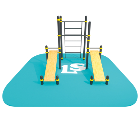 картинка Спортивный комплекс ВоркАут ЛС25 от магазина Лазалка