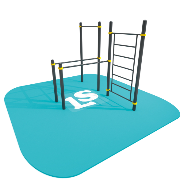 картинка Спортивный комплекс турник, брусья, шведская стенка ВоркАут ЛС30 от магазина Лазалка