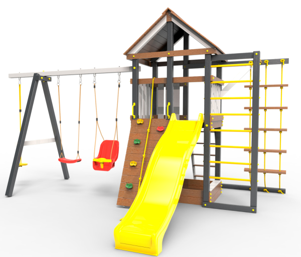 Детская площадка Пикник "Ультра" с турником и шведской стенкой
