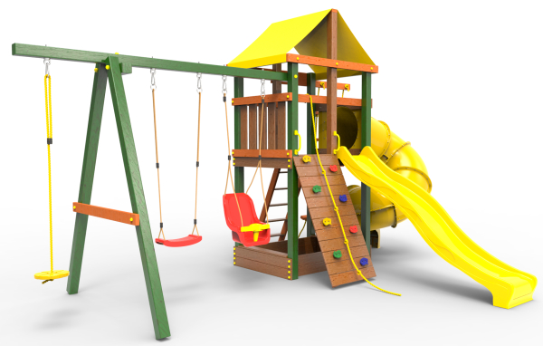 Детская площадка Пикник "Вега" с винтовой трубой