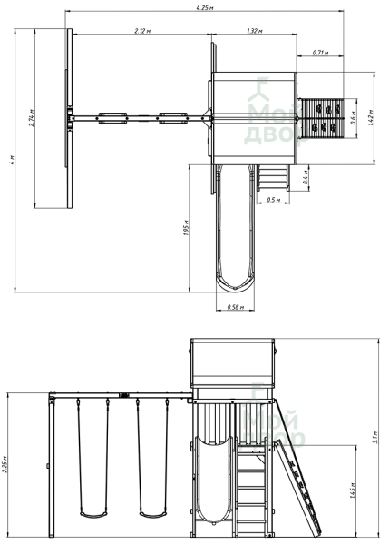Детская игровая площадка «Версаль»
