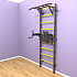 Шведская стенка "LittleSport" Pull-Up 2.0 (черный*желтый)