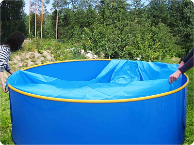 картинка Пленка для заглубленных бассейнов 3.4х1.5м ГарденПласт от магазина БэбиСпорт