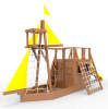 Детская площадка "Корабль Волна" Оптимус